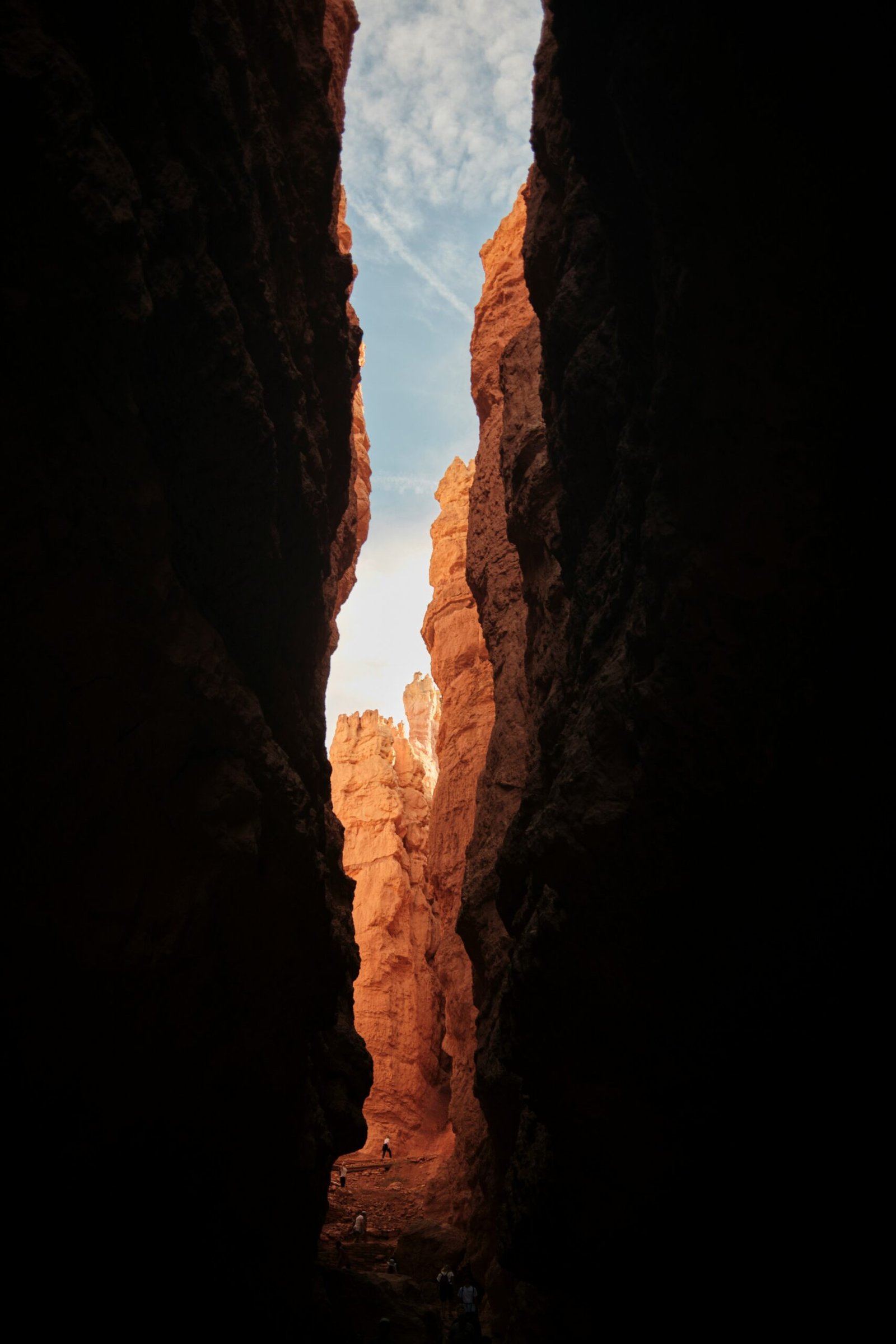 a view of a canyon